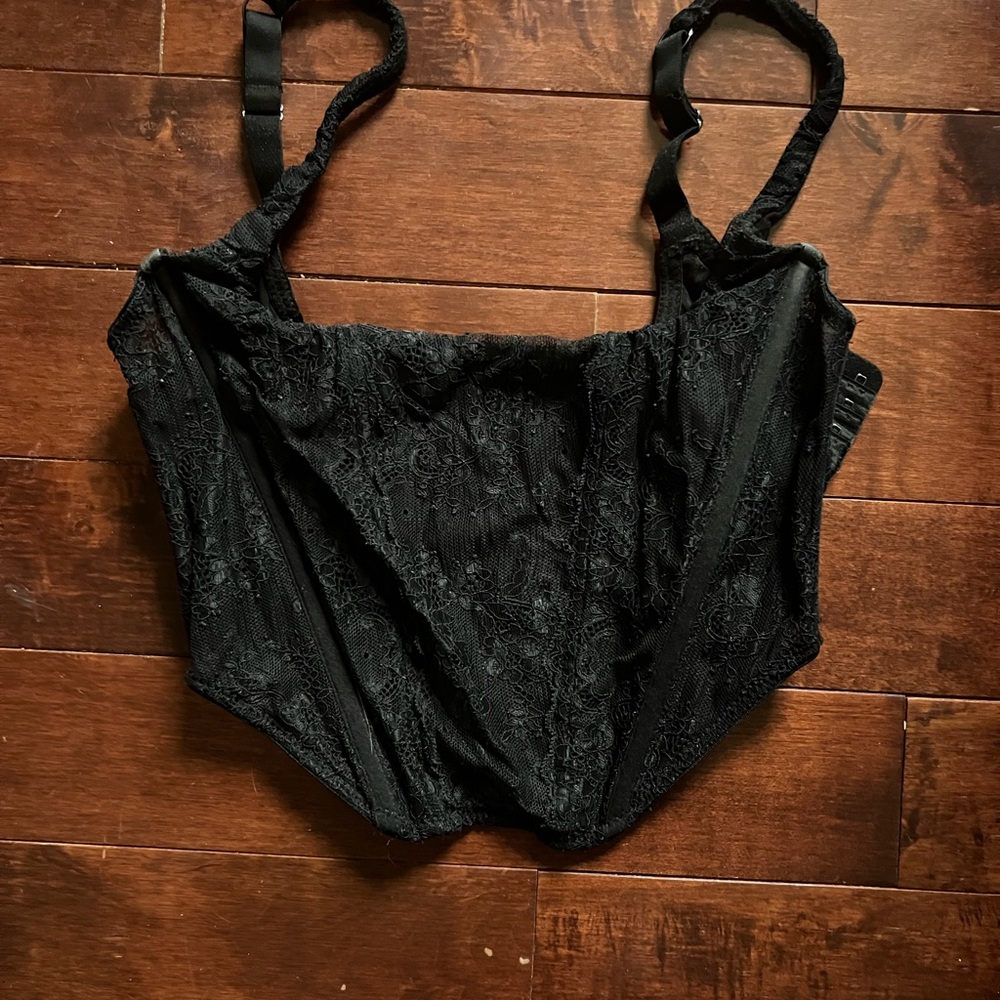 Urban Outfitters Black Lace corset